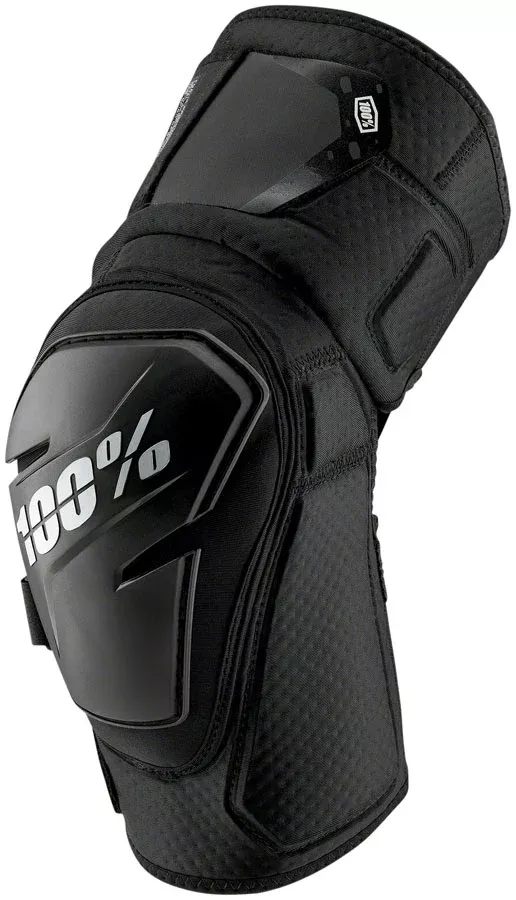 100-fortis-knee-guards-black-large-x-large 100% Fortis Knee Guards - Black Large/X-Large