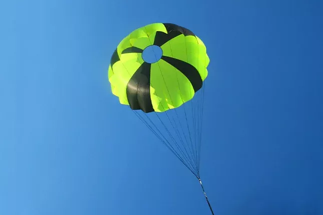 12-elliptical-parachute-0-5lb-at-20fps 12″ Elliptical Parachute – 0.5lb at 20fps
