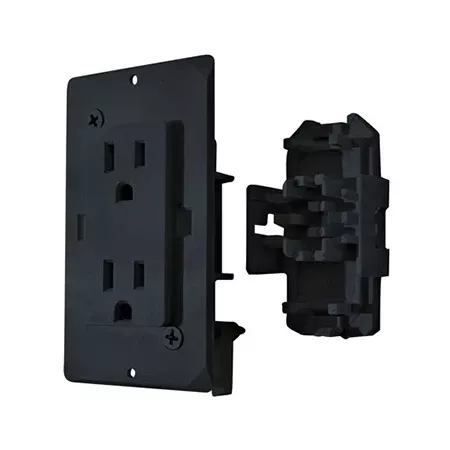 15-amp-outlet-black 15 Amp Outlet Black