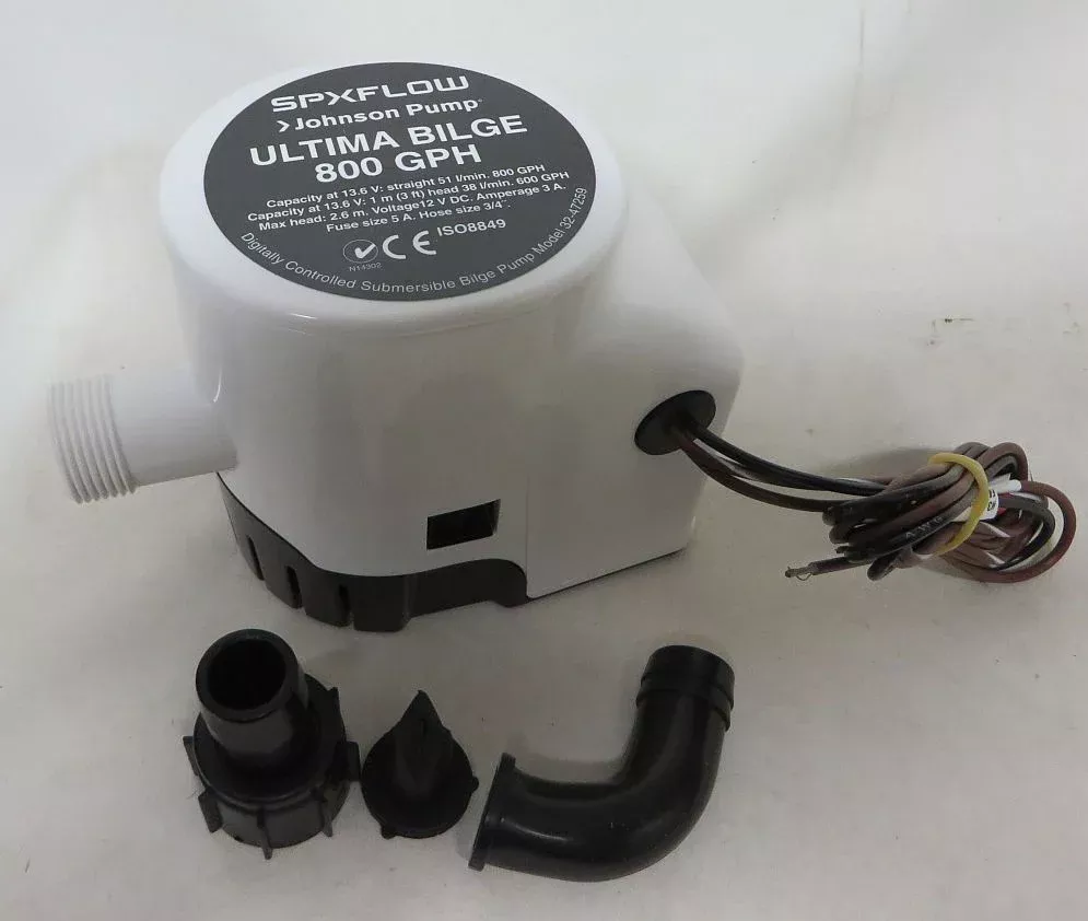automatic-bilge-pump-johnson-ultima-800-gph Automatic Bilge Pump - Johnson Ultima 800 GPH