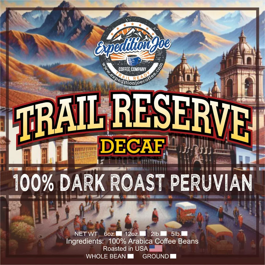 Expedition Joe Trail Reserve Peruvian Decaf Coffee