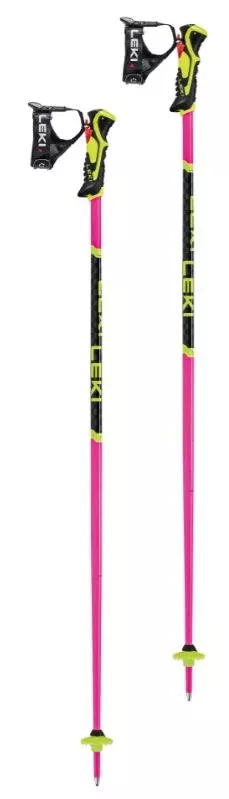 leki-wcr-lite-sl-3d-ski-poles-pink Leki WCR Lite SL 3D Ski Poles Pink