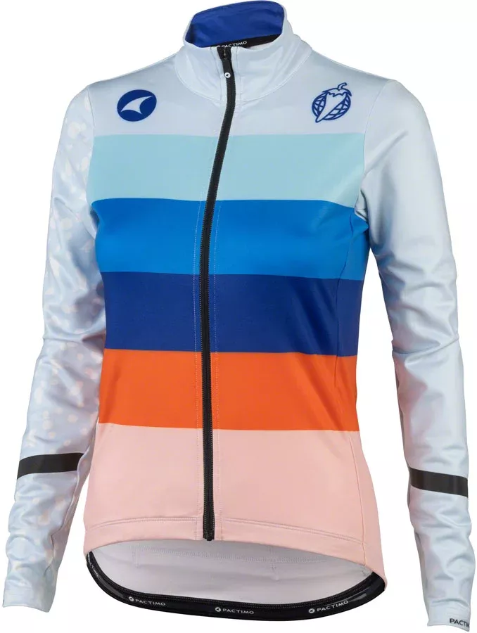 salsa-arctica-womens-long-sleeve-jersey-light-blue-w-stripes-medium Salsa Arctica Womens Long Sleeve Jersey - Light Blue w/Stripes Medium