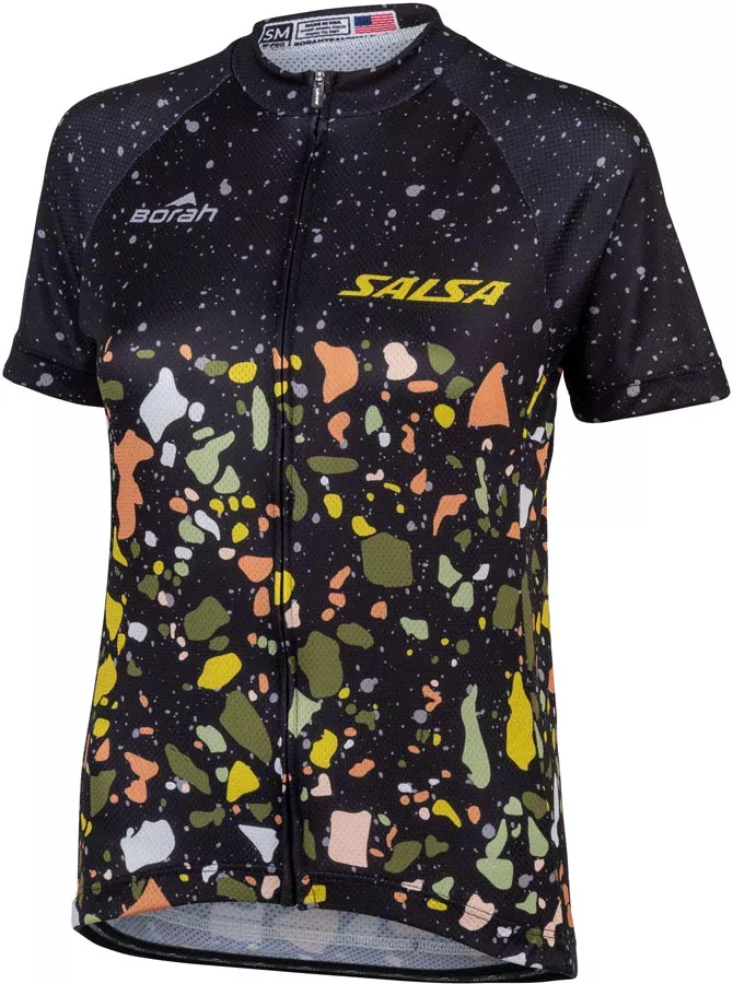 salsa-womens-terrazzo-jersey-large-black Salsa Womens Terrazzo Jersey - Large Black