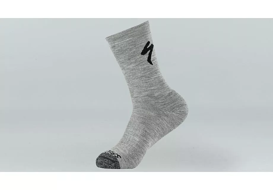 specialized-merino-deep-winter-tall-sock-dove-grey-s Specialized Merino Deep Winter Tall Sock Dove Grey S