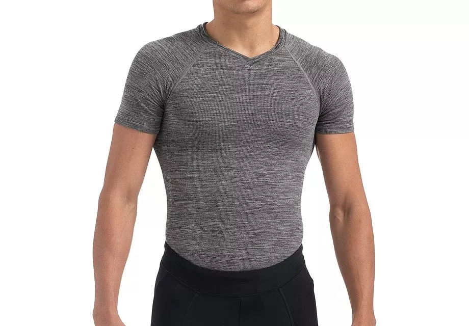 specialized-seamless-baselayer-ss-heather-grey-s Specialized Seamless Baselayer Ss Heather Grey S