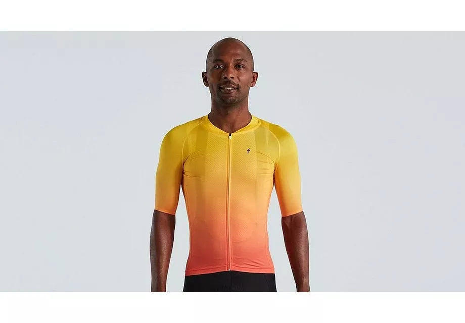 Specialized Sl Air Fade Jersey Ss Men Golden Yellow Xs