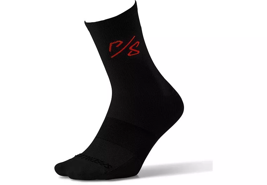 specialized-soft-air-tall-sock-sagan-decon-red-black-s Specialized Soft Air Tall Sock Sagan Decon Red Black S