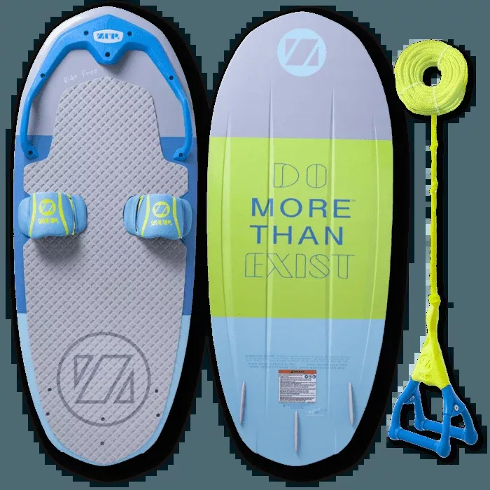 zup-domore-2-0-board-w-doublezup-tow-handle-rope ZUP DoMore 2.0 Board w/ DoubleZUP Tow Handle & Rope